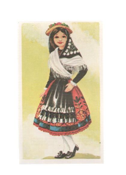 Cromos: Trajes tipicos de todo el mundo numero 077: Avila