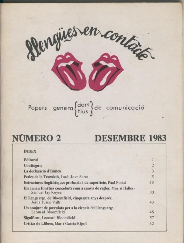 Llengues de contacte numero 02: La declaracio D,Iruñea