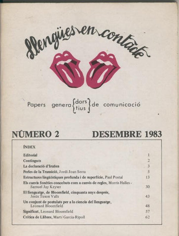 Llengues de contacte numero 02: La declaracio D,Iruñea