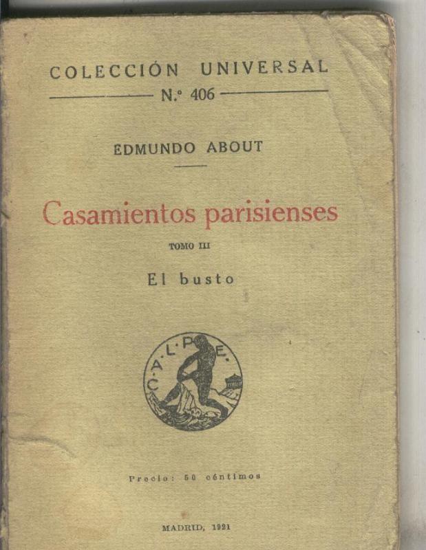 Casamientos parisienses. Tomo III