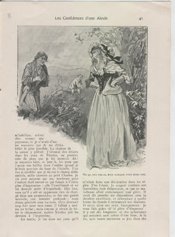 Les confidences d,une Aieule de Abel Hermant lamina 08