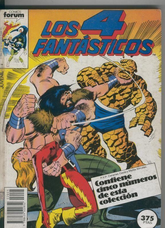 Los 4 Fantasticos volumen 1 retapado 071 al 075