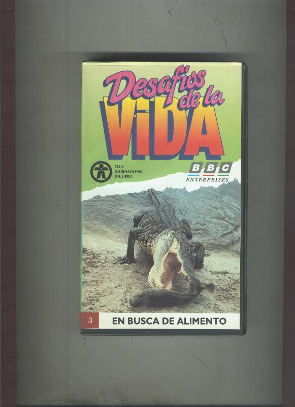 Video VHS: Desafios de la vida numero 03: En busca de alimentos