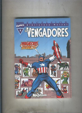 Biblioteca Marvel Excelsior: Los Vengadores numero 03