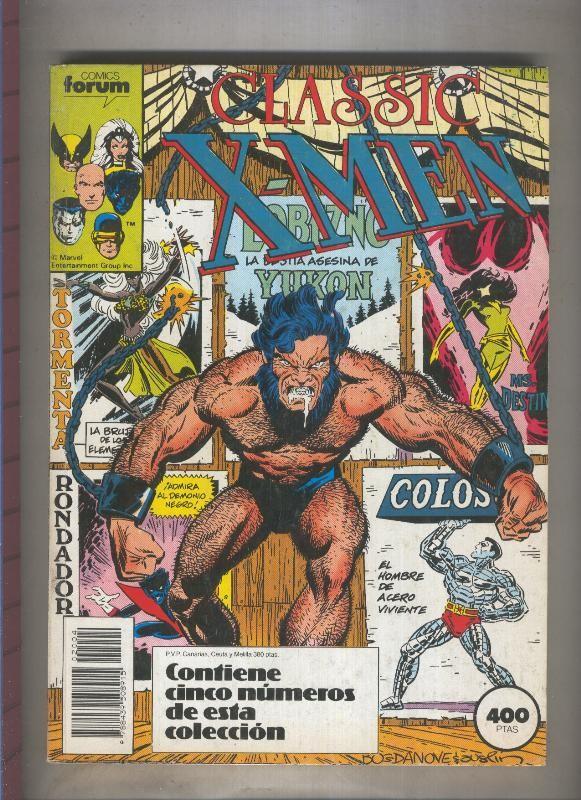 Classic X Men volumen 1 retapado numero 16 al 20