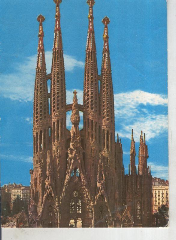 Postal 015729: Sagrada Familia de Barcelona