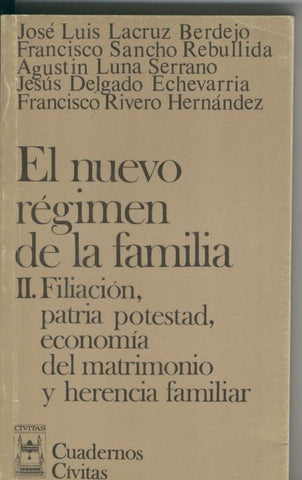 El nuevo regimen de la familia