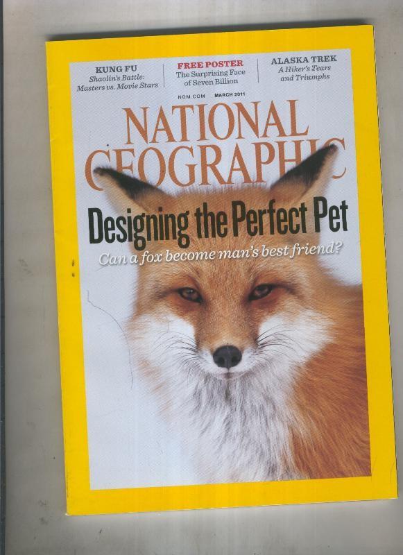 National Geographic March 201:Designing the perfect pet 