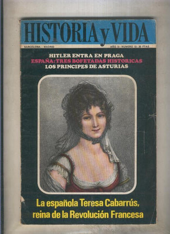 Historia y Vida numero 012 (numerado 1 en trasera)