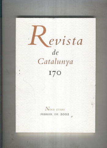 Revista de catalunya numero 170