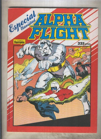 Alpha Flight navidad 1987 (numerado 2 en trasera)