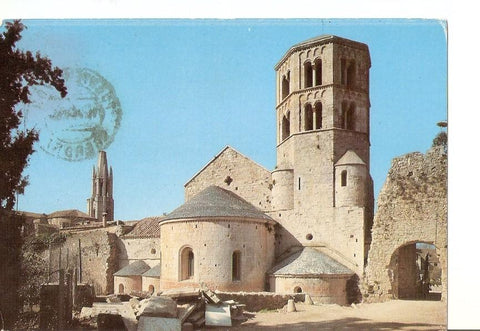Postal 024765 : Iglesia romanica de San Pedro de Galligans (Gerona)