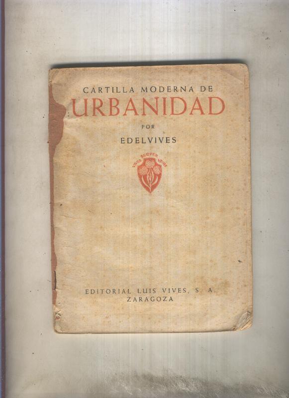 Cartilla moderna de Urbanidad (no tiene la cubierta)