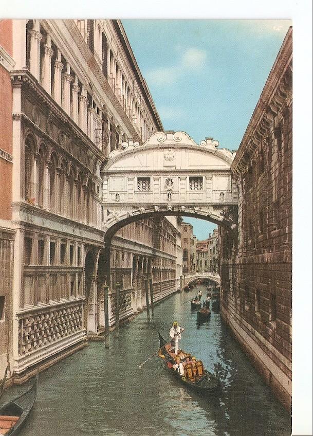 Postal 030973 : Venezia ponte dei Sospiri