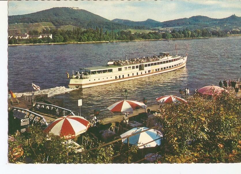 Postal 033564 : Bad Godesberg - Blick zum Siebengebirge