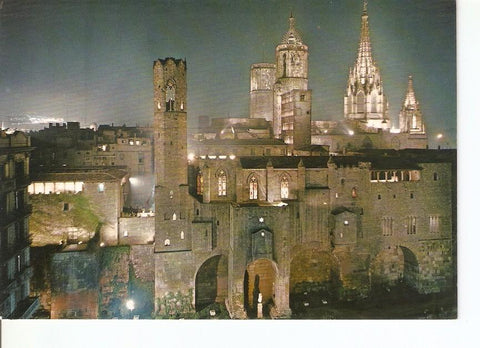 Postal 035447 : Barcelona. Barrio Gotico