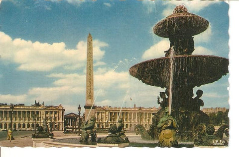 Postal 036941 : Paris. Place de la Concorde