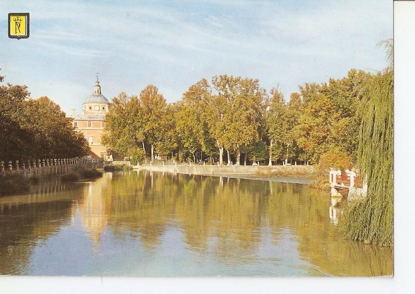 Postal 040042 : Aranjuez. Rio Tajo y Palacio Real