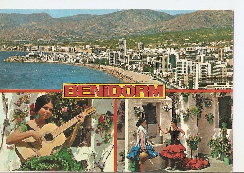Postal 042929 : Benidorm (España). Vista panoramica