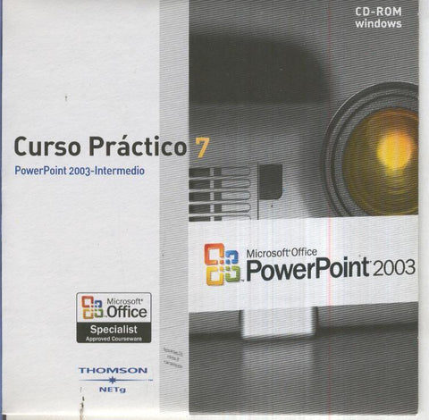 CD-ROM: Curso Practico Office 2003, No.07: POWERPOINT 2003-INTERMEDIO