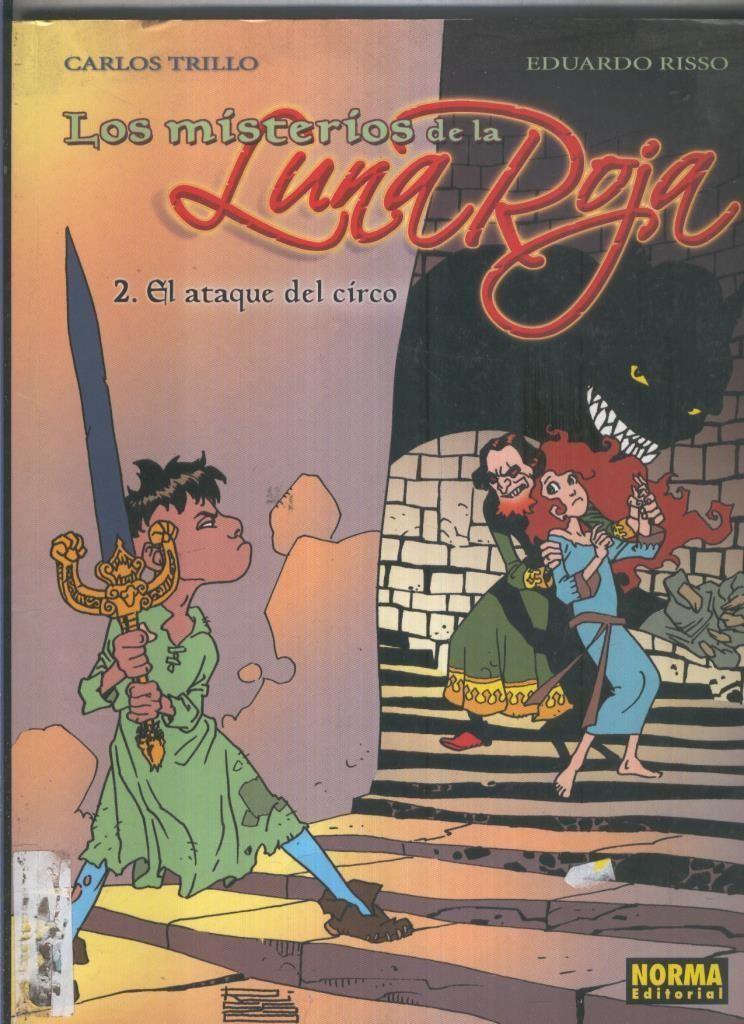 Los misterios de la Luna Roja volumen 2: el ataque del circo (procede de fondo bibliotecario 