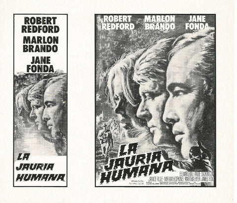 FLYER PUBLICITARIO 116: Film  La jauria humana
