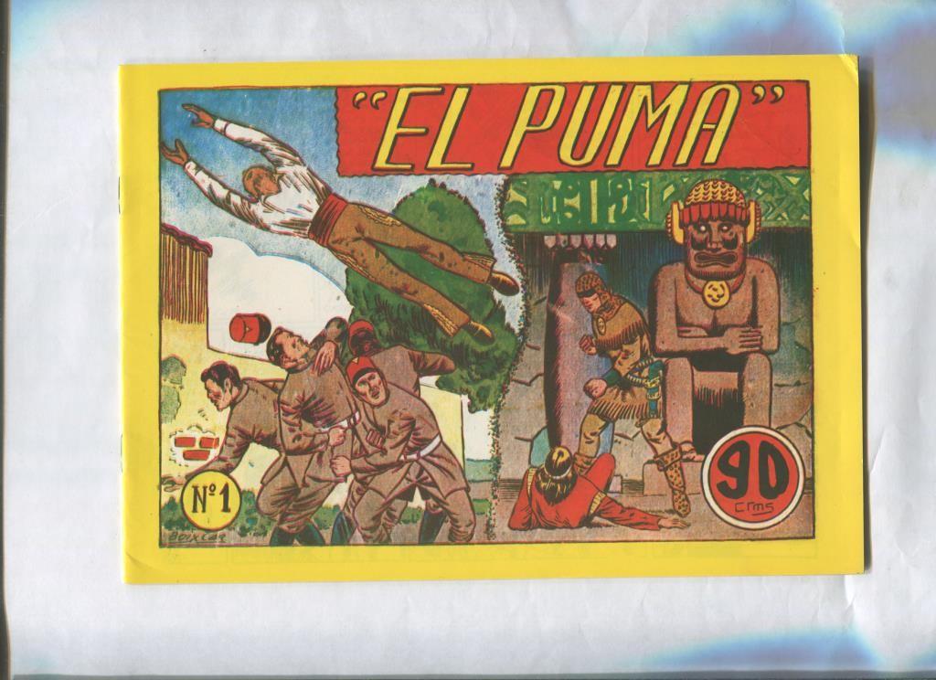 Facsimil: El Puma de Boixcar numero 01: El Puma