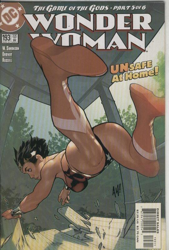 Wonder Woman numero 193