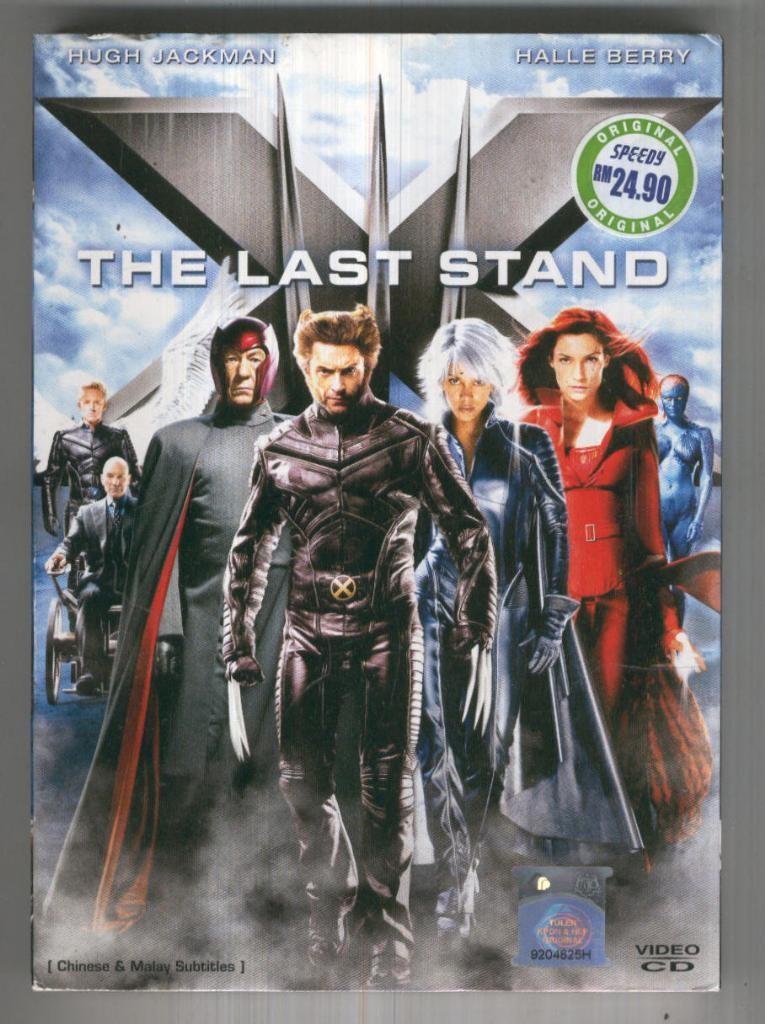 DVD Cine: X-MEN, THE LAST STAND - (Malaysia Version)