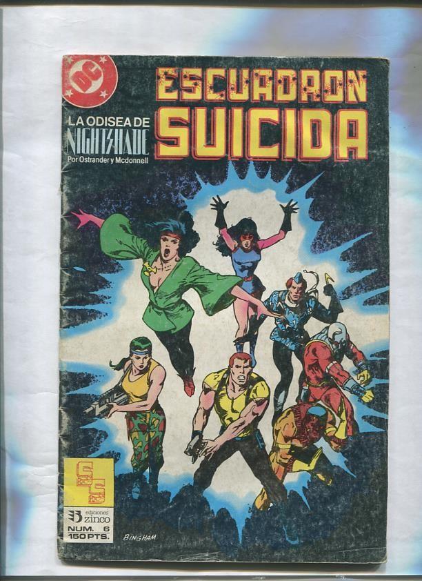Escuadron Suicida numero 06: Nightshade (ejemplar algo aviejado)
