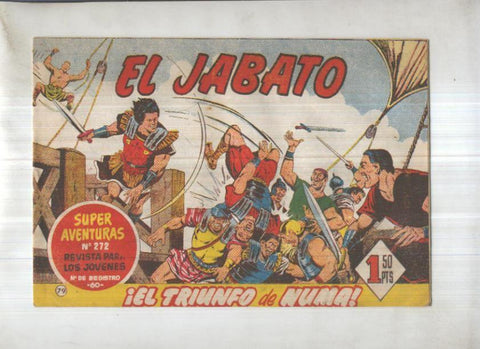 Bruguera: El Jabato numero 079: El triunfo de Numa