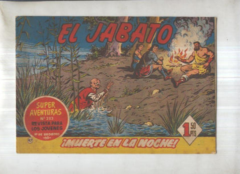 Bruguera: El Jabato numero 097: Muerte en la noche