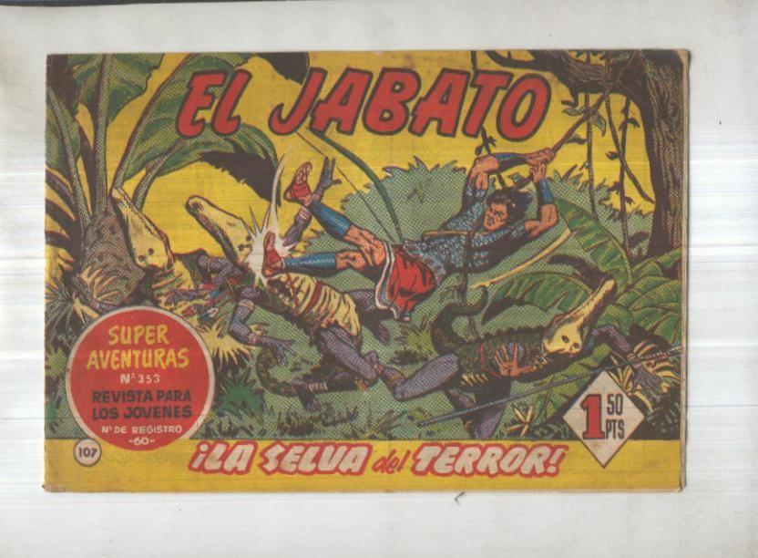 Bruguera: El Jabato numero 107: La selva del terror