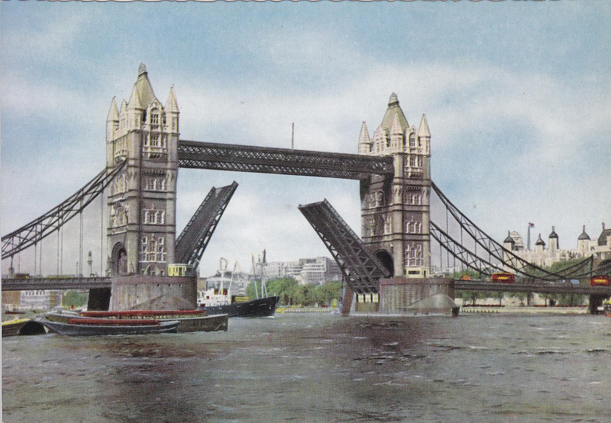 Postal 60787: Puente elvadizo de la torre de Londres (Londres)