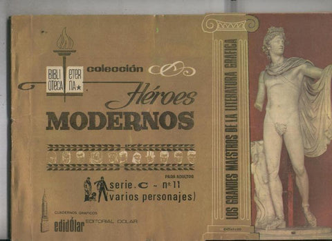 Biblioteca Eterna: Heroes Modernos,serie C album numero 11 (numerado 1 en interior)