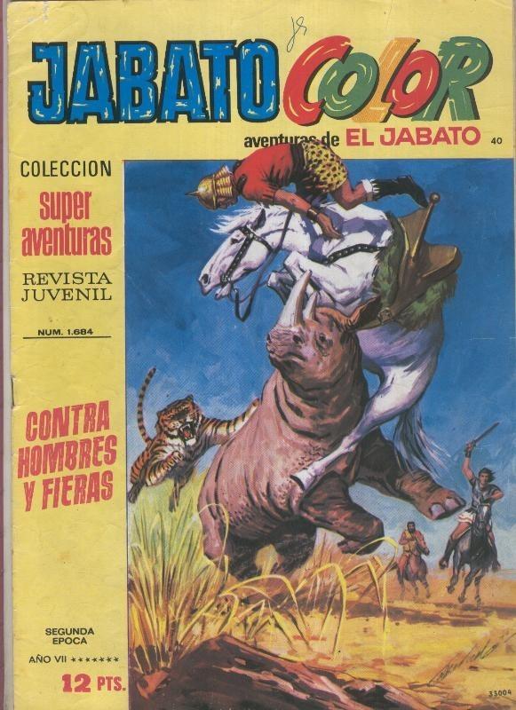 Jabato color segunda epoca numero 040: Contra hombres y fieras