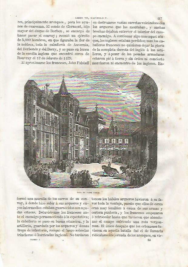 LAMINA 3498: Casa de Jaime Coeur