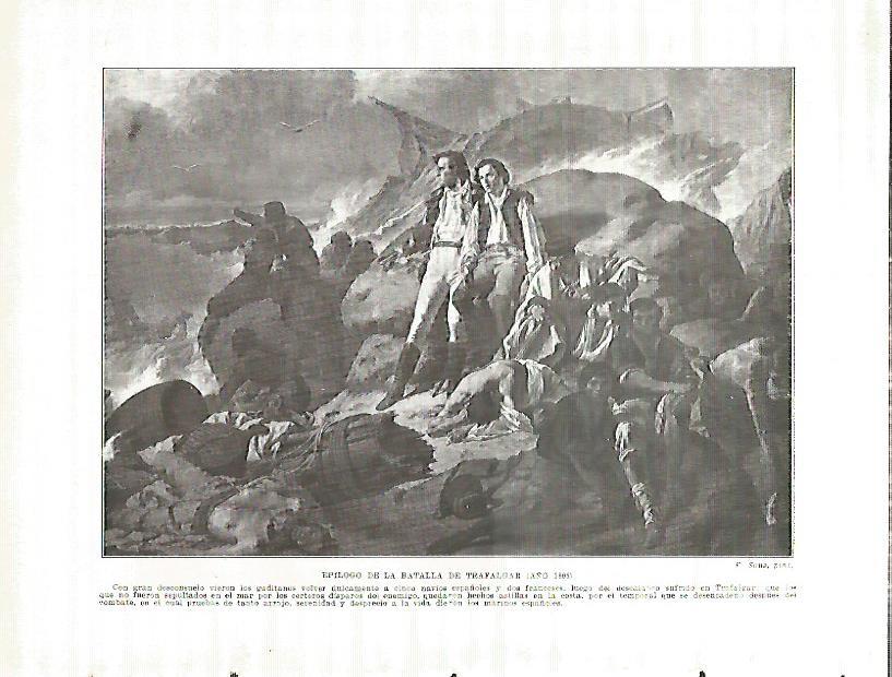LAMINA 4234: Batalla de Trafalgar (año 1805)