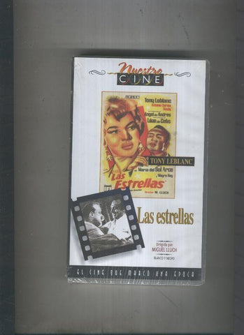 Video VHS: Nuestro Cine: Las estrellas (Tony Leblanc)