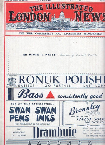 THE ILLUSTRATED LONDON NEWS Numero 5347, October 11 1941: The War at Sea