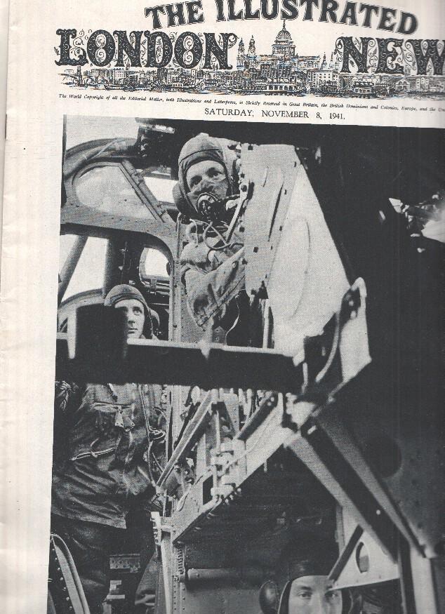 THE ILLUSTRATED LONDON NEWS Numero 5351, November 8 1941: Inside a Halifax Bomber