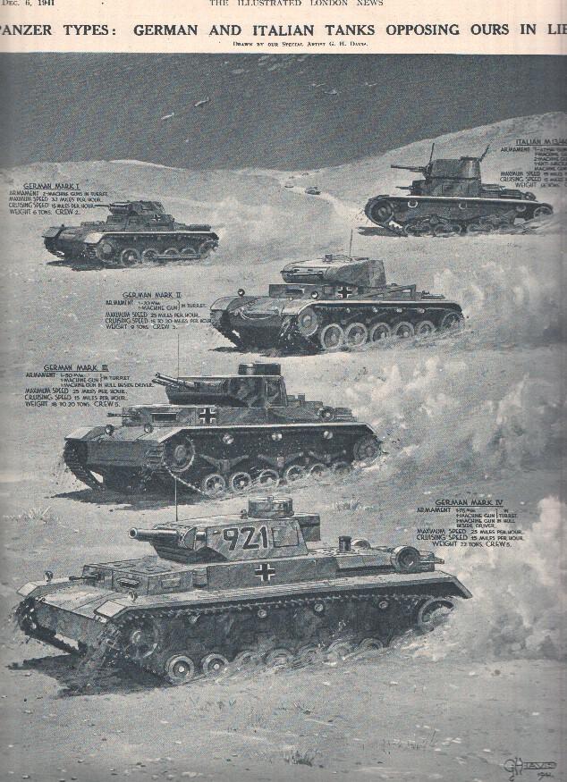 THE ILLUSTRATED LONDON NEWS Numero 5355, December 6 1941: Indians important part in the Lybia Battles