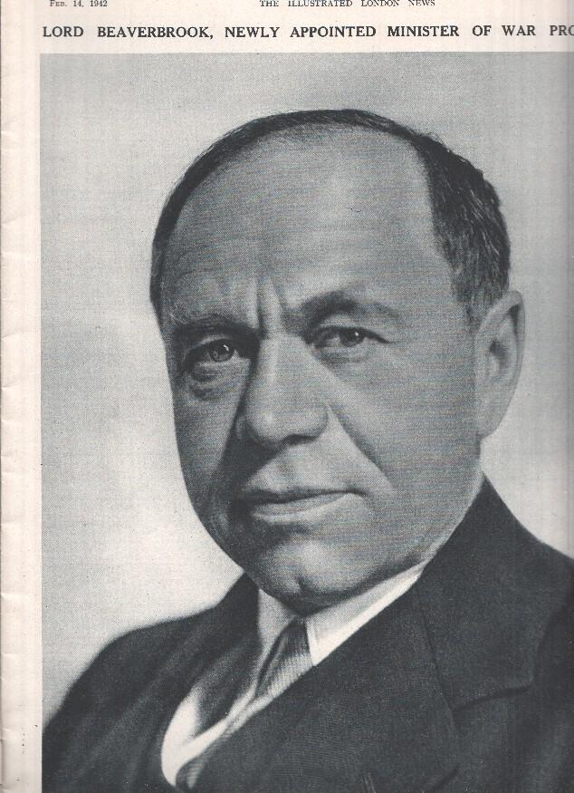 THE ILLUSTRATED LONDON NEWS Numero 5365, February 14 1942: Brigadier John Charles Campbell