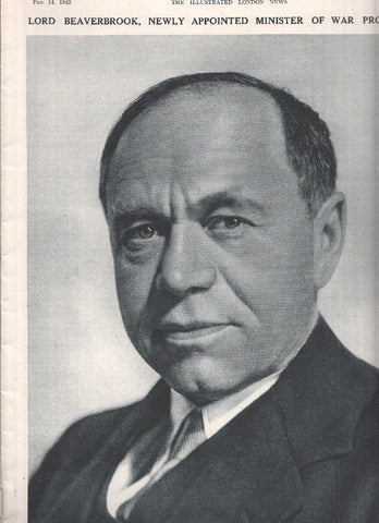 THE ILLUSTRATED LONDON NEWS Numero 5365, February 14 1942: Brigadier John Charles Campbell