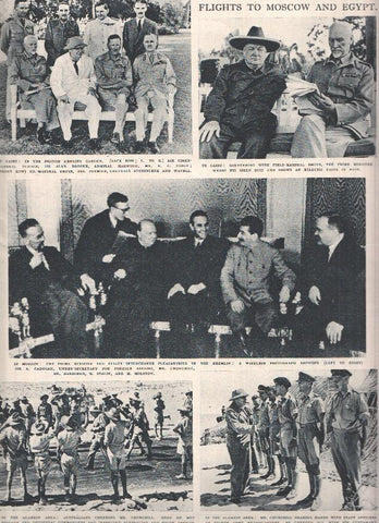THE ILLUSTRATED LONDON NEWS Numero 5392, August 22 1942: Sandstorm over the Battlefront in the North African Desert