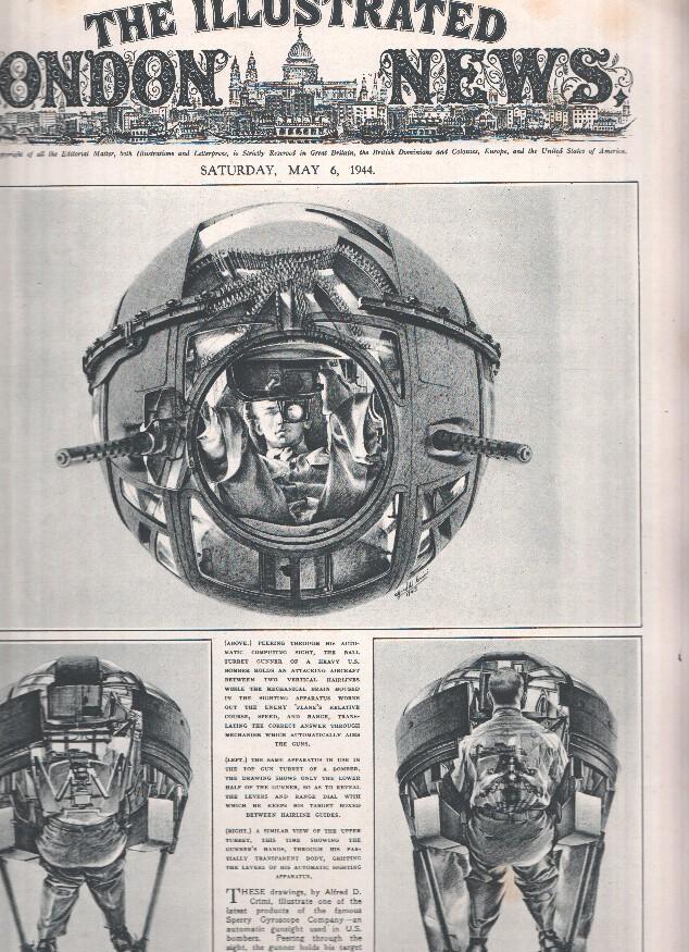 THE ILLUSTRATED LONDON NEWS Numero 5481, May 6 1942: A Mechanical Box of Tricks which Aims Aircraft