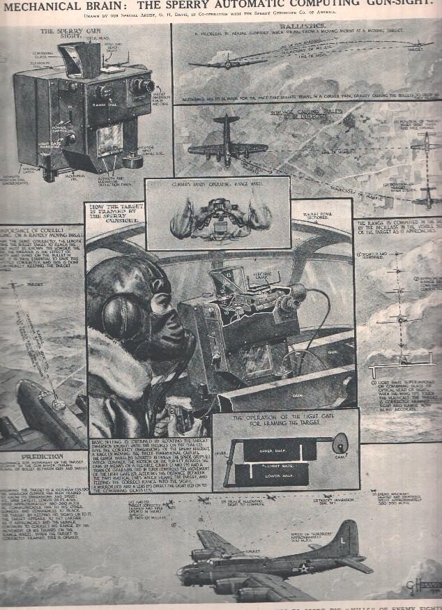 THE ILLUSTRATED LONDON NEWS Numero 5481, May 6 1942: A Mechanical Box of Tricks which Aims Aircraft