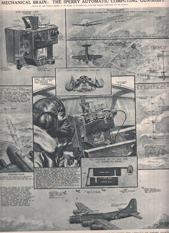 THE ILLUSTRATED LONDON NEWS Numero 5481, May 6 1942: A Mechanical Box of Tricks which Aims Aircraft