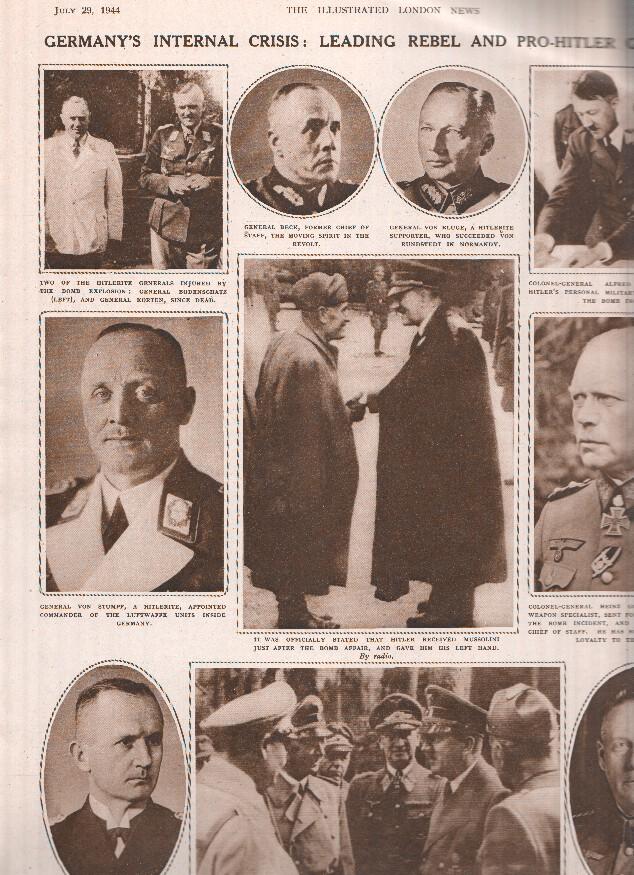 THE ILLUSTRATED LONDON NEWS Numero 5493, July 29 1944: Chief-Marshal Sir Trafford Leigh-Mallory