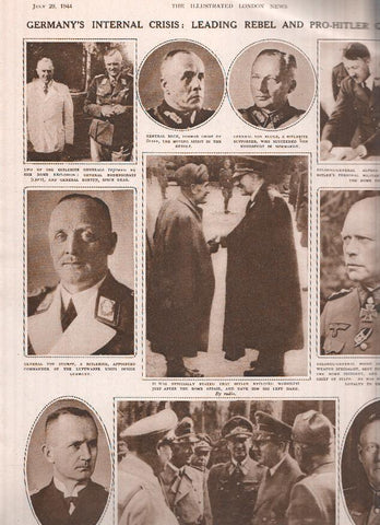 THE ILLUSTRATED LONDON NEWS Numero 5493, July 29 1944: Chief-Marshal Sir Trafford Leigh-Mallory